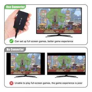 Convertisseur HDM1 N64 à faible latence pour PAL/NTSC, idéal pour les entreprises de jeux rétro - Product Image 3