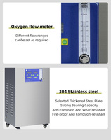 LT-CY-10G-150G Industrieller Ionenaustausch-Sauerstoffgenerator, 100L/H 180W Kompressor für Fischteich-Aquakultur