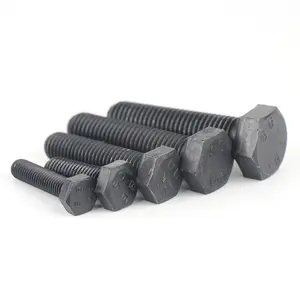 China Fasteners Stainless Steel Full Thread High Grade Black All Sizes Adjustable Thread Bolt