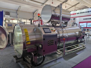 <span class=keywords><strong>Autoclave</strong></span> <span class=keywords><strong>de</strong></span> Esterilización Automática <span class=keywords><strong>de</strong></span> 1200 mm <span class=keywords><strong>de</strong></span> Diámetro, Olla a Presión para Sardinas Enlatadas, Máquina <span class=keywords><strong>de</strong></span> Retorta para <span class=keywords><strong>Alimentos</strong></span>, <span class=keywords><strong>Autoclave</strong></span> <span class=keywords><strong>de</strong></span> Pulverización - Product Image 3