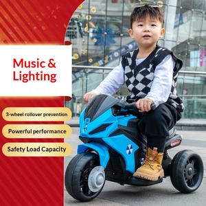 Motocicleta Eléctrica para Niños y Triciclo para Niños, Auto Recargable con Batería Grande, Material Plástico para Niños de 1 a 3 y de 3 a 6 Años - Product Image 4