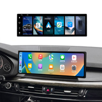 Écran central de voiture de 14,9 pouces avec système Linux, compatible CarPlay, musique Bluetooth et navigation GPS pour BMW X5 F15 X6 F16 2014-2019