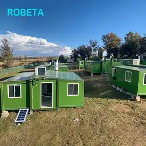 Luxus gefertigte Wohn container Haus Container Häuser faltbare modulare Haus zum Verkauf in Griechenland
