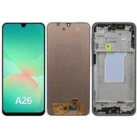 Pantallas LCD para Teléfono Móvil Samsung A26, Repuesto Original para Pantalla LCD Samsung A26, Pantalla de Celulares