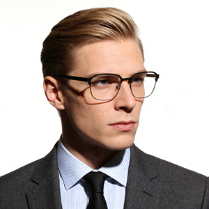<span class=keywords><strong>Gafas</strong></span> de Sol Clásicas Cuadradas con Montura Completa de TR90 y Goma, Ligeras, para Hombre, <span class=keywords><strong>Gafas</strong></span> Ópticas de Moda para Hombre y Mujer - Product Image 2