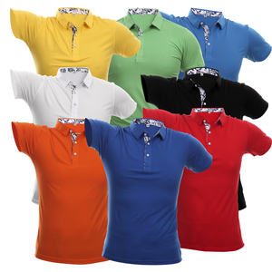 Nouveau polo pour hommes chemise à manches courtes en coton pour hommes marque vêtements de sport revers polo imprimé personnalisé pour hommes - Product Image 1