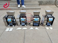 Machine automatique de fabrication de wontons, siomai, momos, grandes empanadas, samosas et petits raviolis, avec fonction de pliage manuel