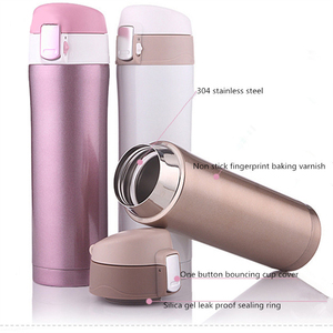 Custom Double Wall Insulated Stainless Steel Metal Thermal Vaccum Vacuum Flask <strong>Thermo</strong> Thermoses - Product Image 3