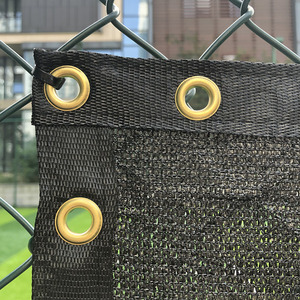 Logo In PE Chắn Gió Màn Hình Cho Sân Tennis/Nhiệm Vụ Nặng Nề Riêng Tư Màn Hình Hàng Rào Lưới Kính Chắn Gió Sân Sau Boong Patio - Product Image 2