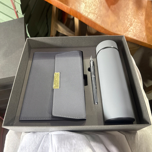 Custom Corporate Souvenirs Gift Set Luxury Cup Notebook Executive Kits Business Promotional Gift Set With Box