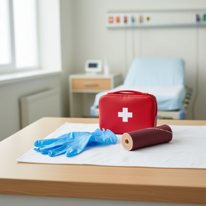 Vendaje Elástico de Goma de Grado Médico Fervi Wounded Rolls de 10 cm x 4 m para Primeros Auxilios - Product Image 3