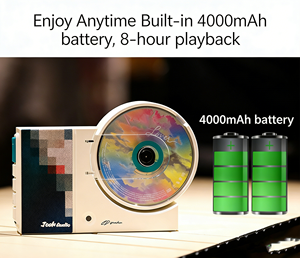 Reproductor de CD de Arte Pixelado Retro Personalizado, Altavoz HiFi de Escritorio, Reloj Musical Inalámbrico, Regalo para Decoración del Hogar, Configuración de Sala de Juegos - Product Image 3