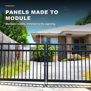 Porte de piscine en aluminium thermolaqué, installation facile, sécurité enfant, résistante aux UV, pour jardins, patios et piscines de villas - Product Image 4