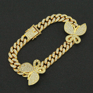 2026 Hot Selling New Luxury Personality Hiphip Multi Style Alloy Butterfly <b>Anklet</b> Men's Alloy <b>Anklet</b> Fashion Jewelry Wholesale - Product Image 1
