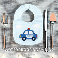 Bavoirs pour bébé imperméables en TPR.EVA à 4 couches, écologiques, antibactériens, teints, lavables, nouveau design, motif de dessin animé pour enfant