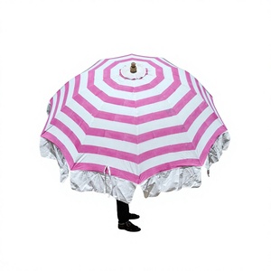 Parasol de jardin unique à motif imprimé en relief, style bohème indien, parasol de plage, protection solaire pour terrasses, fait main - Product Image 1