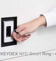 Anneau NFC MIFARE 2K 4K 8K Anneau de paiement NFC Anneau intelligent Rfid NFC en céramique