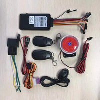 Traceur GPS 4G mondial avec sirène d'alarme, télécommande, dispositif de suivi GPS pour véhicule, localisateur pour voiture, protocole GT06, coupure moteur