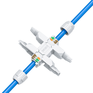 CAT6 CAT6A Cable Extension Connector Toolless UTP Unshielded RJ45 Fast Tool-free Connection Module - Product Image 5