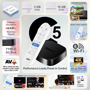 Mới nhất android14 TV Box C5 Allwinner H313 Quad core 2GB RAM 16GB 50000 + phim 4K giải mã tốt nhất TV trực tuyến Set Top Box - Product Image 3