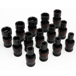 Impact <b>Socket</b> Set 18 Piece 1/2 In Cr-Mo Steel For Auto Repair Mechanical Tools - Product Image 4