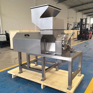 Machine de production en série pour hacher et broyer les légumes et les fruits congelés (carottes, papayes, kiwis, mûres) – <span class=keywords><strong>Broyeur</strong></span> de fruits pour jus - Product Image 3