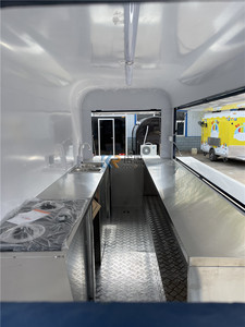 Chariot de vente de nourriture personnalisé 2025, camion de nourriture mobile extérieur, snack, café, crème glacée, remorque de nourriture à vendre - Product Image 2