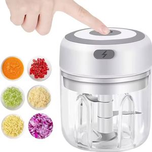 Electric Kitchen Food Chopper Mini Garlic Masher Crusher USB Portable <b>Meat</b> <b>Grinder</b> Vegetable Chopper for Kitchen Gadgets - Product Image 1