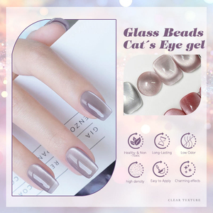 Hot Sale Premium Non-Toxic Vegan Eco-Friendly Long Lasting One <b>Step</b> Magnetic French Cat Eye UV Gel Polish Gloss Shiny Bottle - Product Image 3