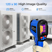 Cámara Termográfica Portátil, Cámara de Imagen Térmica para Interiores y Exteriores, Cámara Térmica Industrial