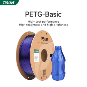 Filament ESUN PETG Basic 1,75 mm, haute résistance, bonnes propriétés mécaniques, filament pour imprimante 3D, 1 kg, facile à imprimer, faible déformation - Product Image 2