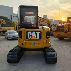 Mini-excavatrice sur chenilles Caterpillar 304C d'occasion, 4 tonnes, en bon état, avec moteur et boîte de vitesses, modèle 2023, vente à prix réduit - Product Image 4