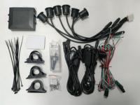 Radar de recul 4K avancé avec GPS interne et 12V pour VR et pickups-Système de surveillance de la conduite de sécurité par superposition vidéo