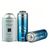 Kaleng Aerosol Aluminium Kosmetik 200ml Botol Semprot Parfum Kosong Tahan Lama Ringan Wadah Kemasan Isi Ulang Pasokan Grosir