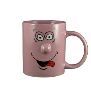 Promotion, prix bas, tasse à café en céramique avec motif visage souriant, prix d'usine, prix d'usine - Product Image 2