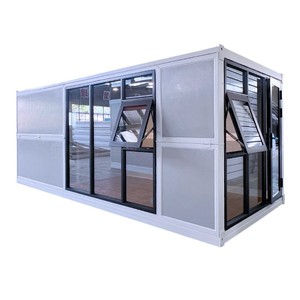 Maison conteneur pliable en structure acier Zhongnan, 20 pieds, usage bureau, design moderne, forme rectangulaire - Product Image 4
