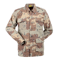 Vêtements de camouflage désertique 6 couleurs Combat, uniforme tactique BDU en vente
