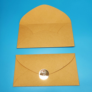 Enveloppe-cadeau de luxe, enveloppe porte-monnaie 4 1/8 X 9 1/2 avec fenêtre, impression couleur intégrale, dorure/argenture à chaud, logo n°10, tailles personnalisables - Product Image 4