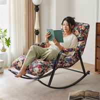 2025 Nouveauté Fauteuil Paresseux Adulte pour Salon, Rocking Lounge, Balcon, Sac de Haricots Dormeur, Fauteuil Détente Nouveau Style
