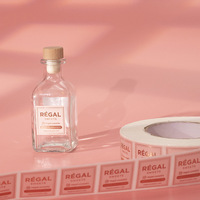 Étiquettes adhésives en vinyle personnalisées OEM ODM pour flacons de parfum - Forme personnalisée, résistantes à l'huile, haute qualité