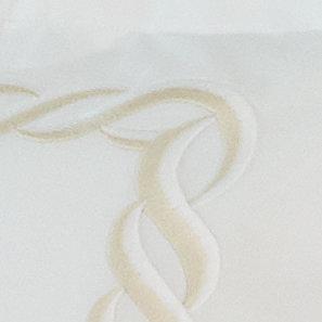 Ensembles de literie de luxe brodés 100 coton 300T <span class=keywords><strong>satin</strong></span> queen size pour hôtel étoile - Product Image 5