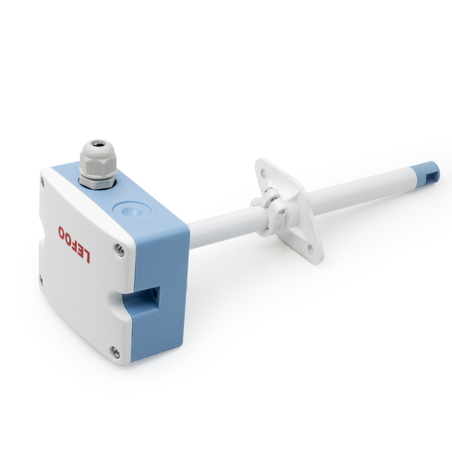 LEFOO Professional Wind Speed Sensor Ducted Type Air Velocity Transmitter Transducer Sensor