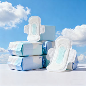 Tovaglioli igienici da donna in cotone Ultra-morbido organico traspirante misura per <span class=keywords><strong>giorno</strong></span> <span class=keywords><strong>e</strong></span> <span class=keywords><strong>notte</strong></span> uso diretto in fabbrica prezzo all'ingrosso - Product Image 3