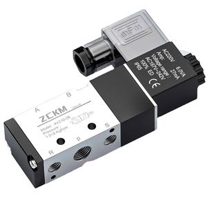 Électrovanne vanne de commande pneumatique vanne directionnelle 4V210-08 2V 3V Air 12V/24V/220V - Product Image 1