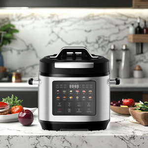 5/6/7/8/9L lập trình đa chức năng thép không gỉ Nồi áp suất điện với 12 cài đặt trước, cho gạo nấu ăn, thực phẩm hấp - Product Image 6