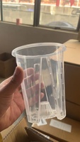 Vente en Gros d'Usine Fournitures de Jardin Bon Marché Grand Jardinière en Plastique Transparent Transparent Plante Orchidée Succulente Bonsaï Pots pour Plantes
