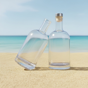 Ventes chaudes <span class=keywords><strong>Bouteille</strong></span> de liqueur vide <span class=keywords><strong>personnalisée</strong></span> avec logo Vodka Gin 100ml 200ml 500ml 750ml <span class=keywords><strong>Bouteille</strong></span> de vin en verre avec bouchon pour liqueur <span class=keywords><strong>Whisky</strong></span> - Product Image 2