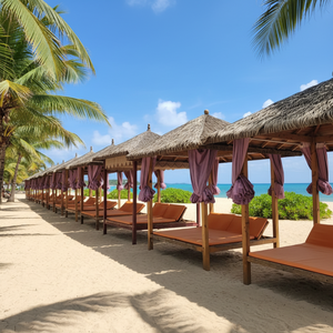Tuile de toiture en chaume synthétique simulé, ignifuge, style Tiki Bali JJC, pour Palapa, imitation chaume de <span class=keywords><strong>roseau</strong></span> africain - Product Image 3