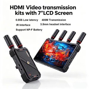 Émetteur-récepteur vidéo HDMI sans fil WL083P avec écran LCD 400m pour caméra DSLR, diffusion en direct, ordinateur portable, PC vers TV - Product Image 2