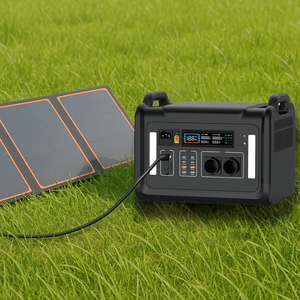 Système de batterie portable hors réseau 2400W, station d'alimentation, générateur solaire, utilisation domestique, usage familial, générateur d'urgence pour l'extérieur - Product Image 1